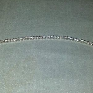 Stauer .925 Sterling Silver DiamondAura Bracelet